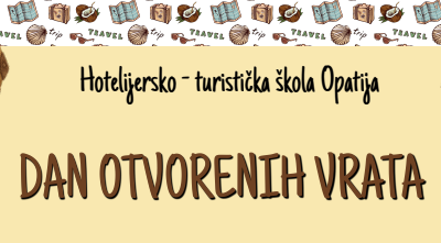 Pozivamo vas 27.travnja na Dan otvorenih vrata škole