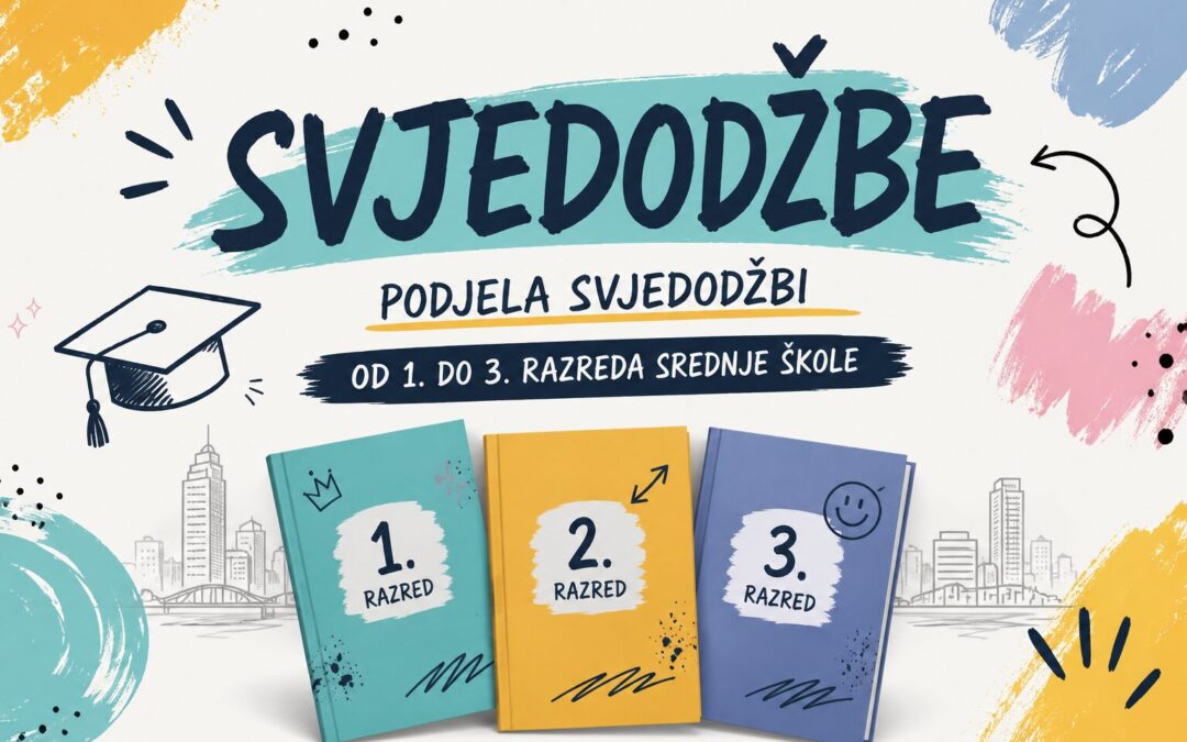 Podjela svjedodži od 1. do 3. razreda